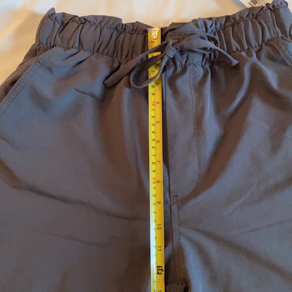 NWT Abercrombie & Fitch gray high rise wind pant joggers - Picture 5 of 15